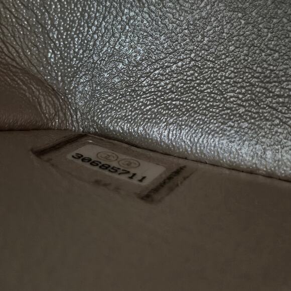 Chanel  Iridescent Lambskin Quilted Mini Rectangular Flap Champagne Gold - Picture 16 of 16